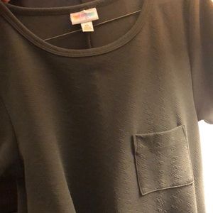 Hunter green Lularoe Carly dress